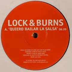 Lock & Burns – Quiero Bailar La Salsa (Vinyl, 12")