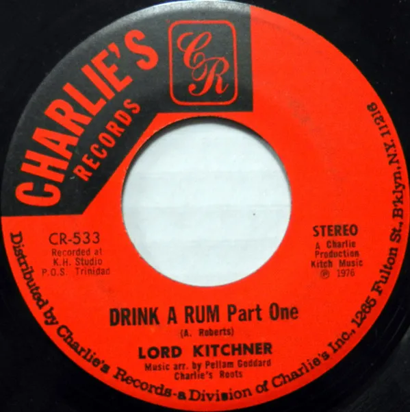 Lord Kitchner* – Drink A Rum