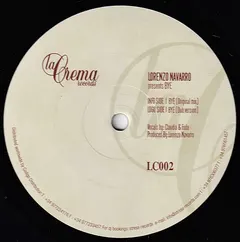 Lorenzo Navarro – Bye! (Vinyl, 12")