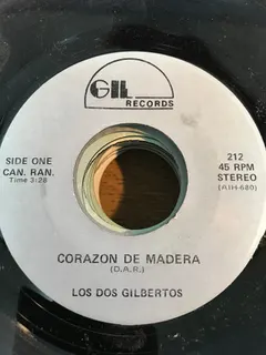 Los Dos Gilbertos – Corazon De Madera (Vinyl, 7")