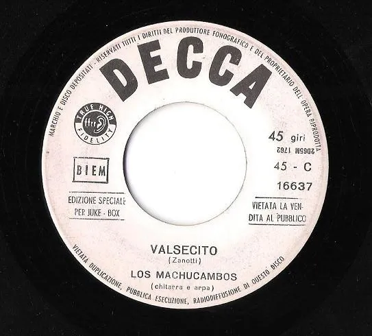 Los Machucambos – Valsecito
