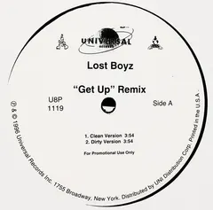 Lost Boyz – Get Up (Remix) (Vinyl, 12")