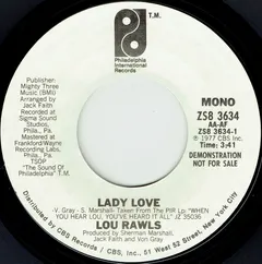 Lou Rawls – Lady Love (Vinyl, 7")