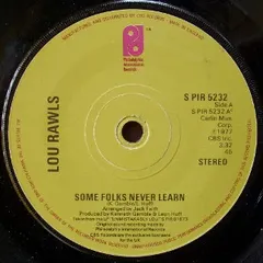 Lou Rawls – Some Folks Never Learn (Vinyl, 7")