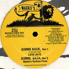 Love Joys – Gimme Back (Vinyl, 12")