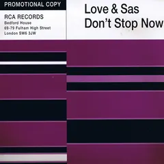 Love & Sas – Don't Stop Now (Vinyl, 12")