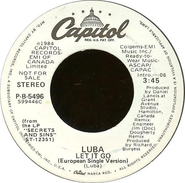 Luba – Let It Go