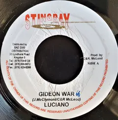 Luciano (2) – Gideon War (Vinyl, 7")