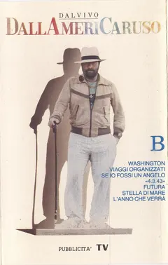 Lucio Dalla – Dallamericaruso (Cassette, Album)