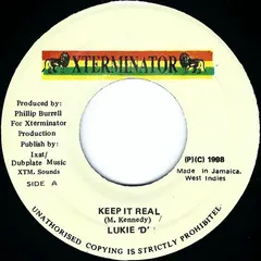 Lukie D – Keep It Real (Vinyl, 7")