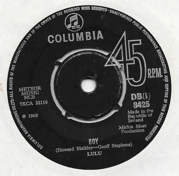 Lulu – Boy