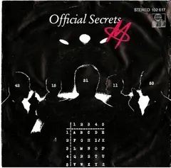 M (2) Ariola – Official Secrets (Vinyl, 7")