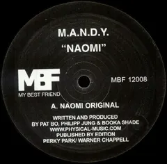 M.A.N.D.Y. – Naomi (Vinyl, 12")