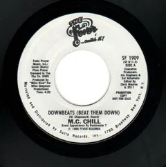 M.C. Chill – Downbeats (Beat Them Down) (Vinyl, 7")