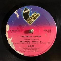 M.C.M. (2) – Mover One (Vinyl, 12")