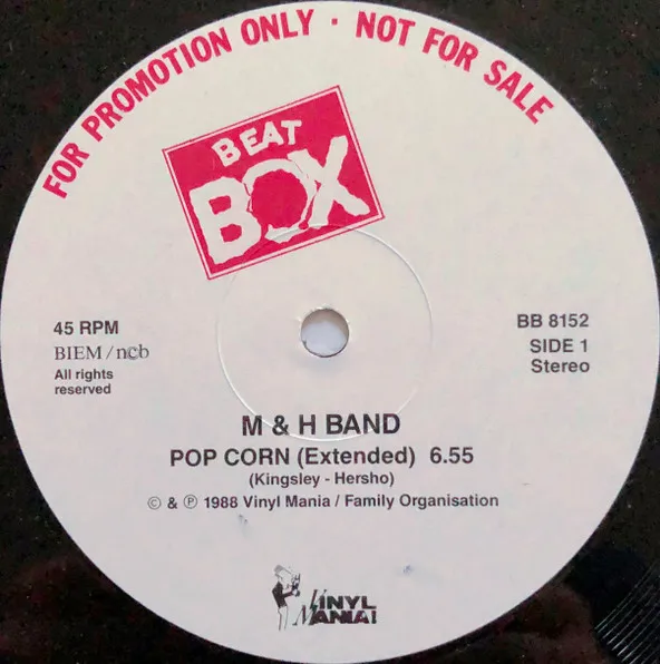 M & H Band – Pop Corn (Version 1987)