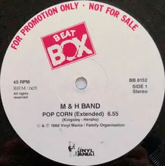 M & H Band – Pop Corn (Version 1987) (Vinyl, 12")