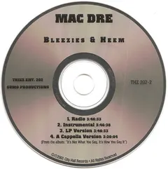 Mac Dre – Bleezies & Heem (CD, Single)