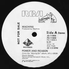 Machine – Power And Reason / Thunder, Lightning And Rain (Vinyl, 12")