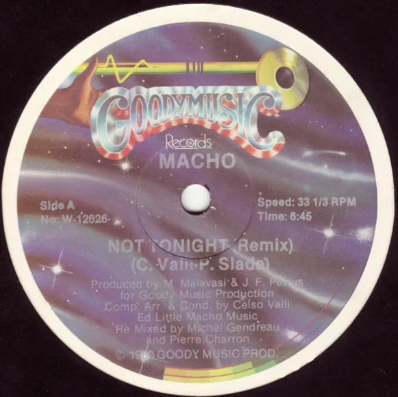 Macho – Not Tonight