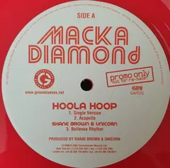 Macka Diamond – Hoola Hoop (Vinyl, 12")