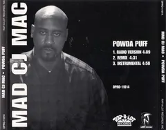 Mad CJ Mac – Powda Puff (CD, Single)