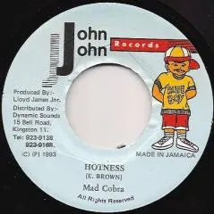Mad Cobra – Hotness (Vinyl, 7")