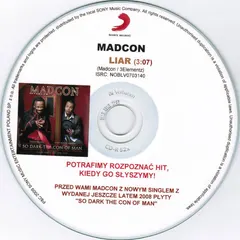 Madcon – Liar (CDr, Single)