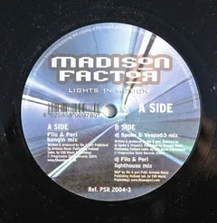 Madison Factor – Lights In Motion (Vinyl, 12")