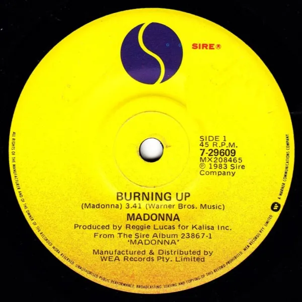 Madonna – Burning Up