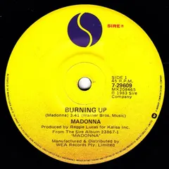 Madonna – Burning Up (Vinyl, 7")