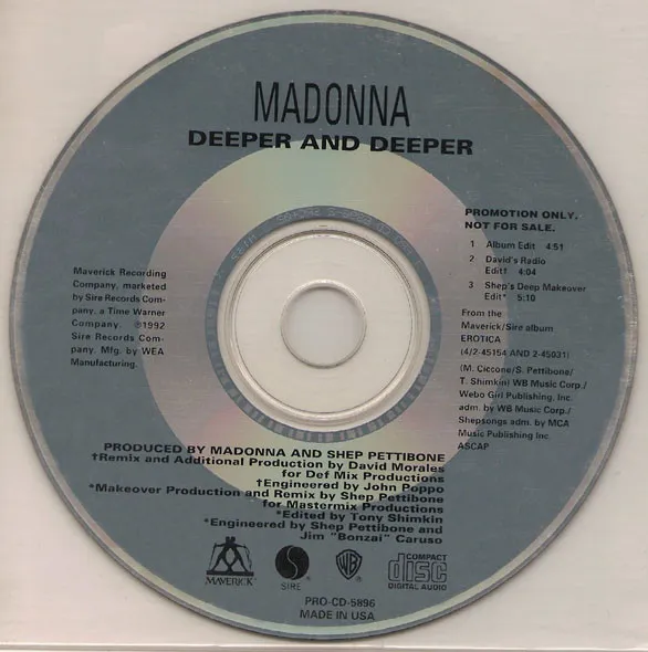 Madonna – Deeper And Deeper