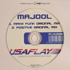 Majool – Positive / Make Funk (CDr, Single)