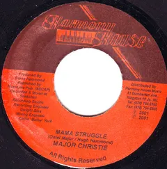 Major Christie – Mama Struggle (Vinyl, 7")