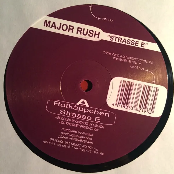 Major Rush – Strasse E