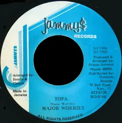 Major Worries – Topa (Vinyl, 7")