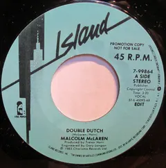 Malcolm McLaren Island Records – Double Dutch (Vinyl, 7")
