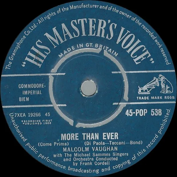 Malcolm Vaughan – More Than Ever