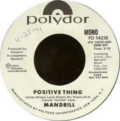 Mandrill – Positive Thing (Vinyl, 7")
