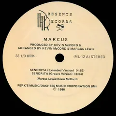 Marcus* – Senorita (Vinyl, 12")