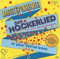 Margit Sponheimer – Das Hockerlied (Vinyl, 7")