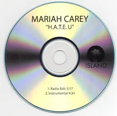 Mariah Carey – H.A.T.E. U (CDr, Single)