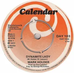 Mark Holder – Dynamite Lady / Dynamite Fuse (Vinyl, 7")