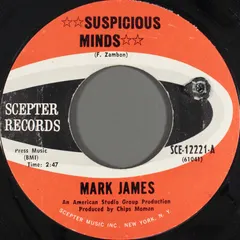 Mark James (4) – Suspicious Minds (Vinyl, 7")