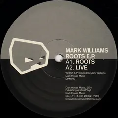 Mark Williams – Roots E.P. (Vinyl, 12")