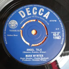Mark Wynter – Angel Talk (Vinyl, 7")