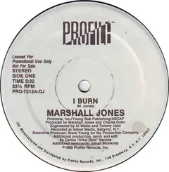 Marshall Jones (2) – I Burn (Vinyl, 12")