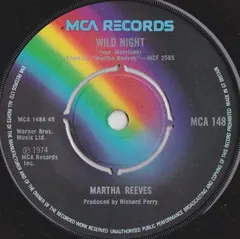 Martha Reeves – Wild Night (Vinyl, 7")