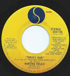 Martha Velez – Money Man (Vinyl, 7")