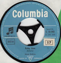 Marty Robbins – Ruby Ann (Vinyl, 7")